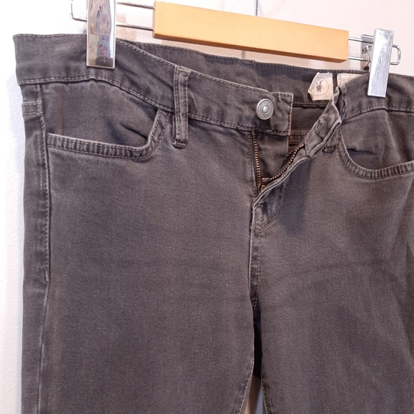All Saints Tex Ashby Super Skinny Jeans Gray Womens Size 28 - Picture 6 of 16